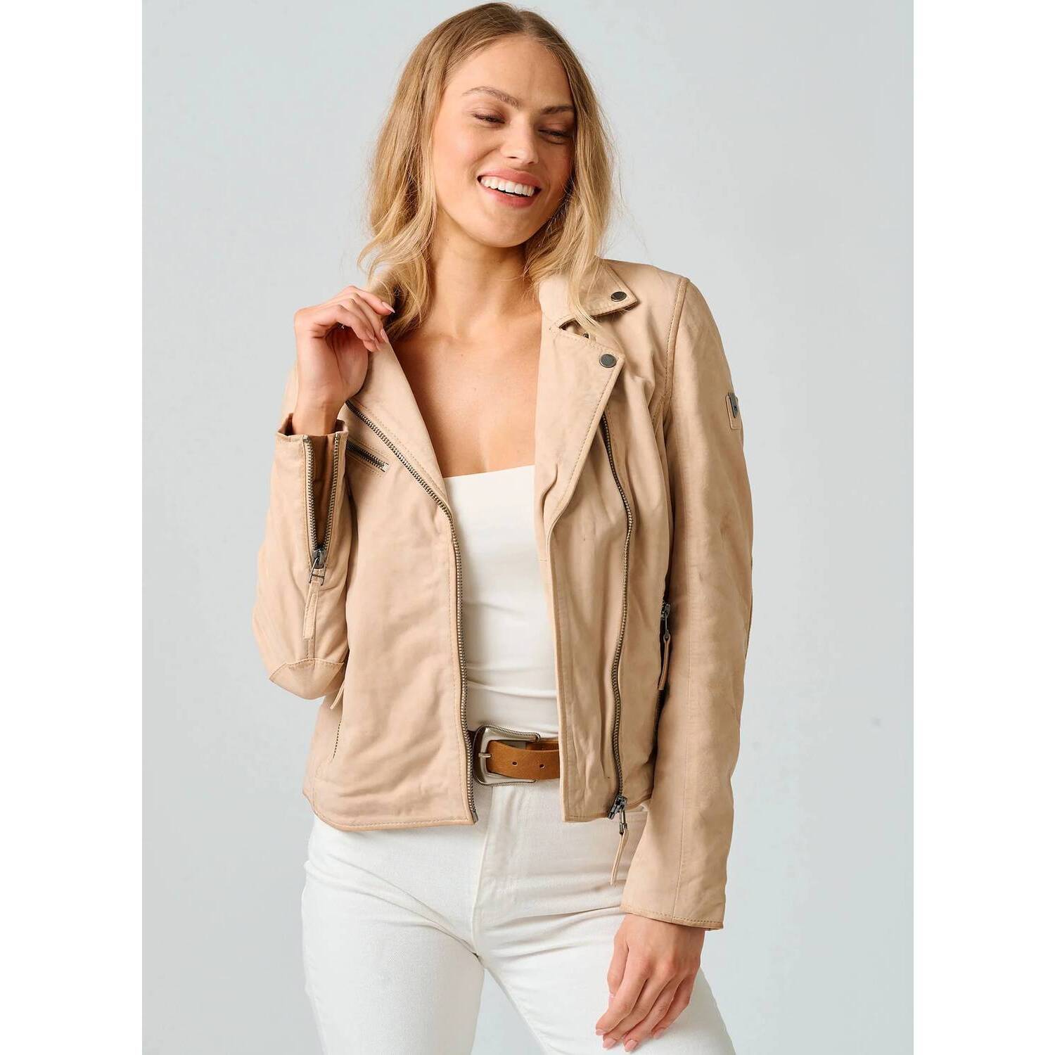 New Mauritius Sisters Stars Jacket In Bone
